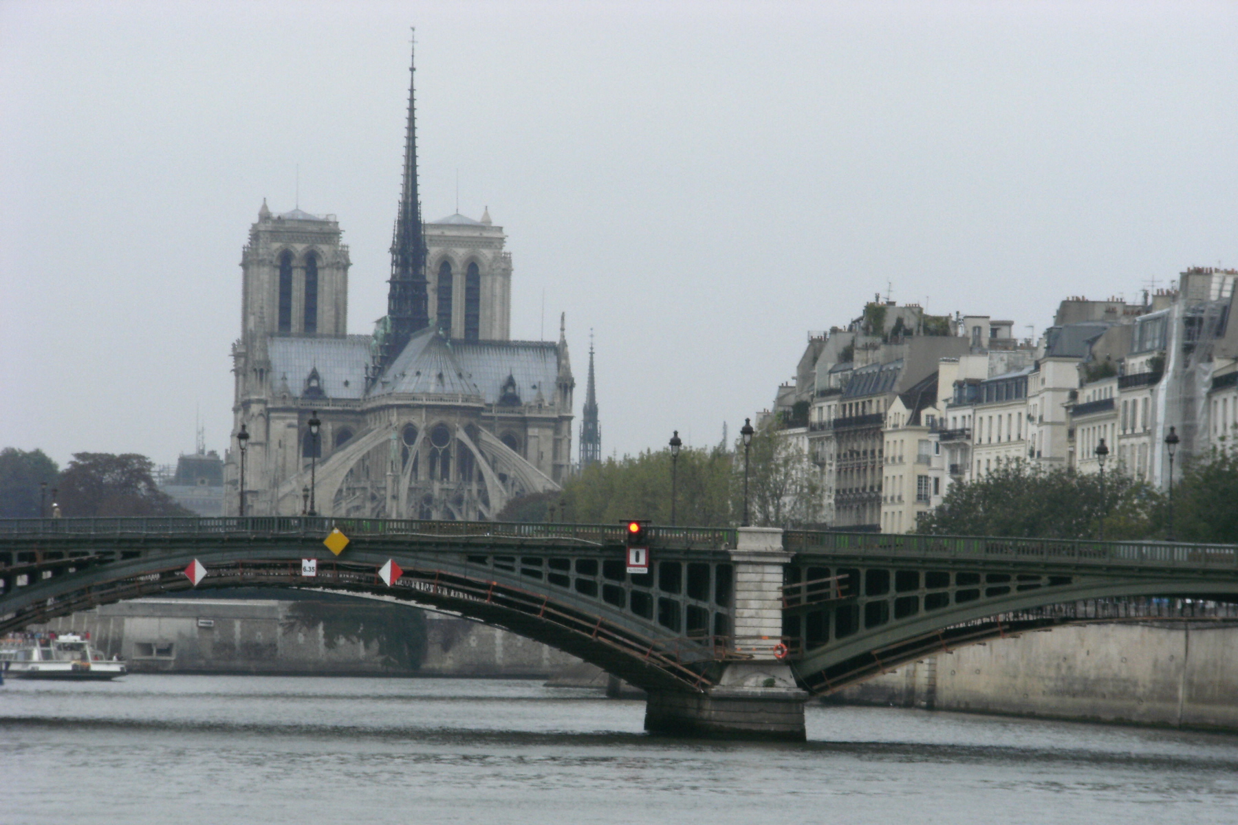 Notre Dame from the Seine
